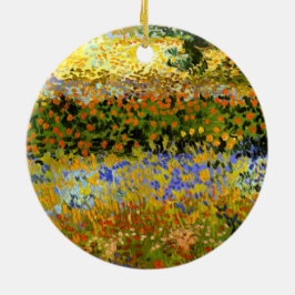 Van Gogh - Bloeiende tuin Keramisch Ornament