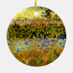 Van Gogh - bloeiende tuin Keramisch Ornament