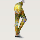 Van Gogh - bloeiende tuin Leggings (Rechts)