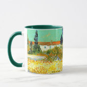 Van Gogh - bloeiende tuin Mok (Links)