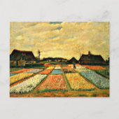 Van Gogh - Bloembedden in Nederland Briefkaart (Voorkant)