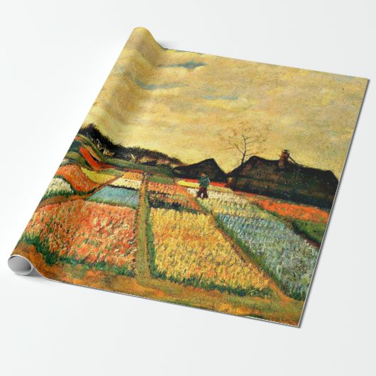 Van Gogh - Bloembedden in Nederland Cadeaupapier (Uitgerold)