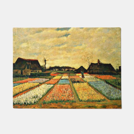 Van Gogh - Bloembedden in Nederland Deurmat (Voorkant)