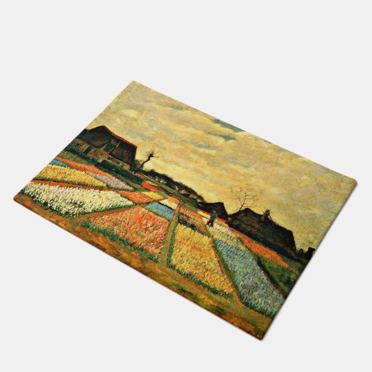 Van Gogh - Bloembedden in Nederland Deurmat (Schuin)