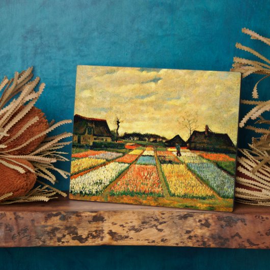 Van Gogh - Bloembedden in Nederland Fotoplaat (Zijkant)