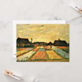 Van Gogh - Bloembedden in Nederland Kaart (Voorkant / Achterkant in situ)