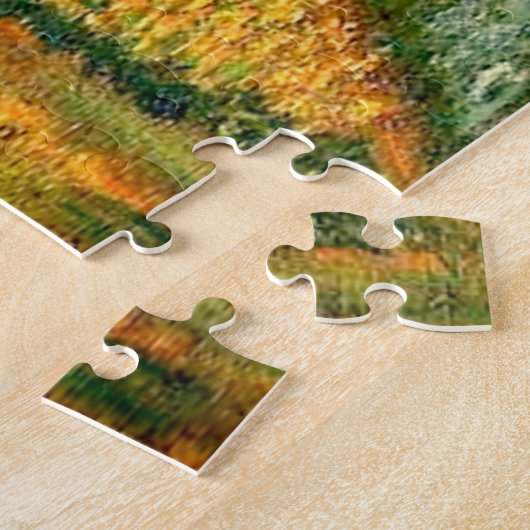 Van Gogh - Bloembedden in Nederland Legpuzzel (Zijkant)