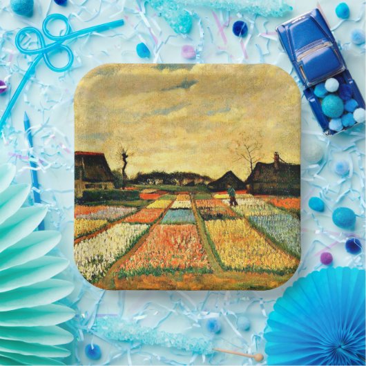 Van Gogh - Bloembedden in Nederland Papieren Bordje (Feest)