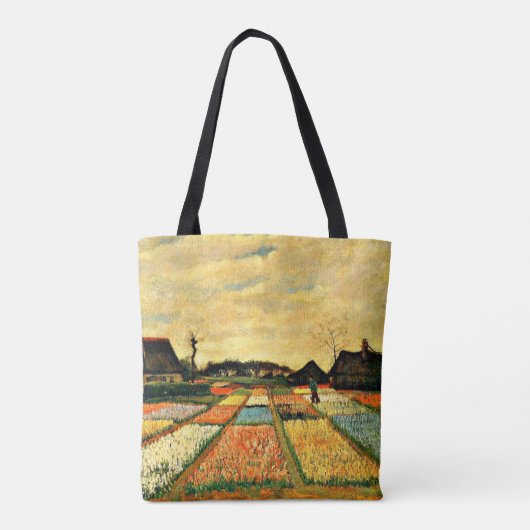 Van Gogh - Bloembedden in Nederland Tote Bag (Achterkant)