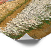 Van Gogh bloemen oude kunst in Nederland Poster (Hoek)