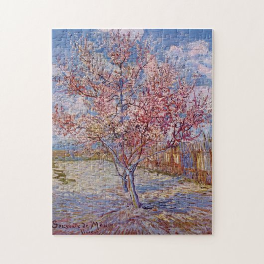 Van Gogh | Bloemperatuurbomen | 1888 Legpuzzel (Verticaal)
