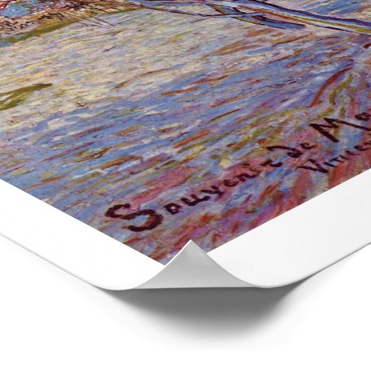 Van Gogh | Bloemperatuurbomen | 1888 Poster (Hoek)