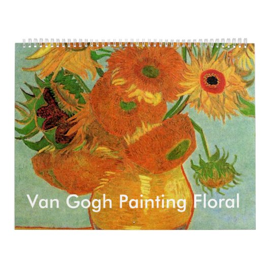 Van Gogh bloemschilderkunst Kalender (Hoes)