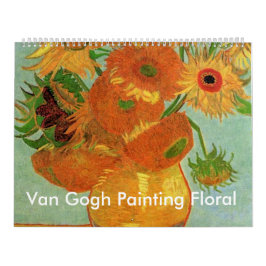 Van Gogh bloemschilderkunst Kalender
