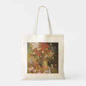 Van Gogh Bloemstilleven Rode klaprozen & rozen Tote Bag (Achterkant)