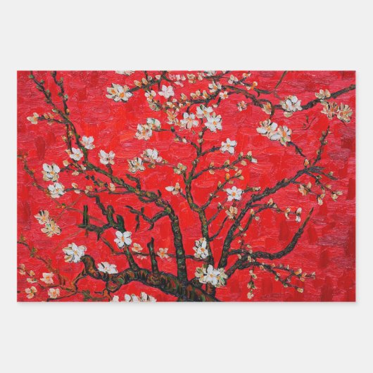 Van Gogh, bloesems Inpakpapier Vel (Voorkant 2)