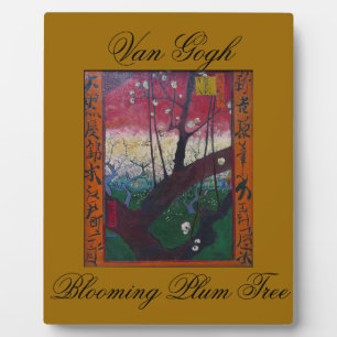 Van Gogh Blooming de Boom van de Pruim Fotoplaat