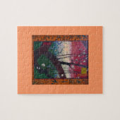 Van Gogh Blooming de Boom van de Pruim Legpuzzel (Horizontaal)