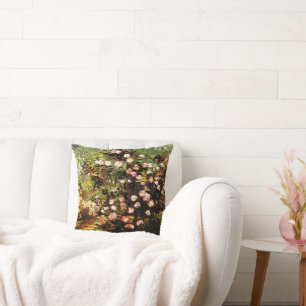 Van Gogh - Blooming Roos Struik Kussen