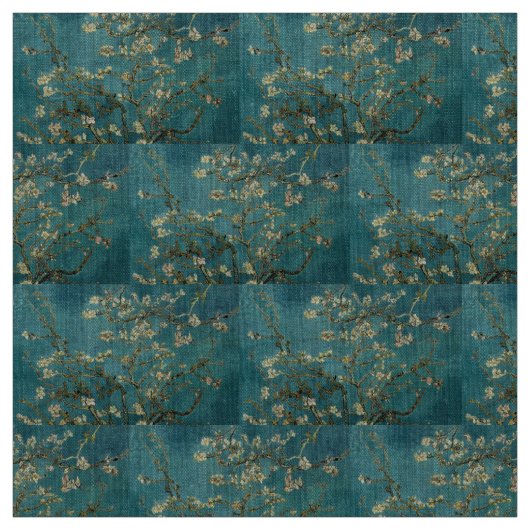 Van Gogh - Blossomalamandelboom Stof (Swatch)