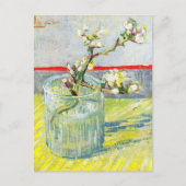 Van Gogh Blossoming Almond Branch in een glas Briefkaart (Voorkant)