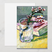 Van Gogh - Blossoming Almond Branch met boek (Voorkant / Achterkant)