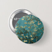 Van Gogh Blossoming Almond Ronde Button 5,7 Cm (Voorkant /achterkant)
