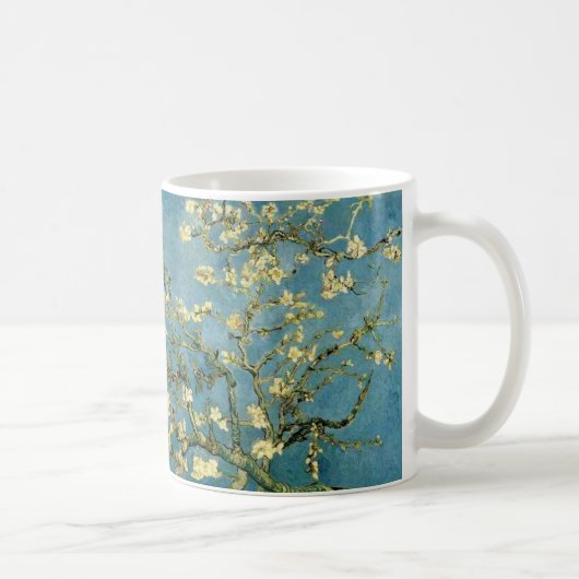 Van Gogh Blossoming Almond Tree  Art Koffiemok (Rechts)