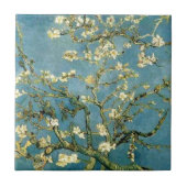 Van Gogh Blossoming Almond Tree  Art Tegeltje (Voorkant)