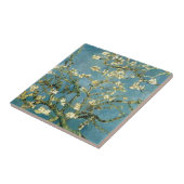 Van Gogh Blossoming Almond Tree  Art Tegeltje (Zijkant)