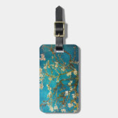 Van Gogh Blossoming Almond Tree Bagagelabel (Voorkant verticaal)