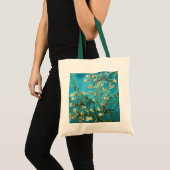Van Gogh Blossoming Almond Tree (F671) Fine Art Tote Bag (Voorkant (product))