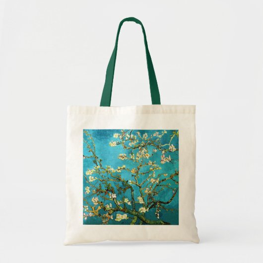 Van Gogh Blossoming Almond Tree (F671) Fine Art Tote Bag (Voorkant)