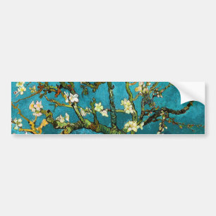 Van Gogh Blossoming Almond Tree Fine Art Bumpersticker
