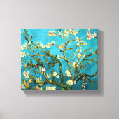 Van Gogh Blossoming Almond Tree Fine Art Canvas Afdruk (Voorkant)