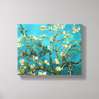 Van Gogh Blossoming Almond Tree Fine Art Canvas Afdruk