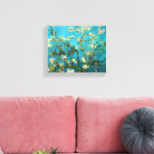 Van Gogh Blossoming Almond Tree Fine Art Canvas Afdruk (Insitu (Woonkamer))