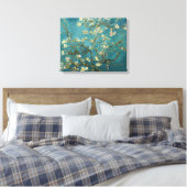 Van Gogh Blossoming Almond Tree Fine Art Canvas Afdruk (Insitu (Slaapkamer))