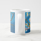 Van Gogh Blossoming Almond Tree Fine Art Grote Koffiekop (Achterkant)