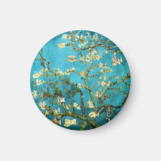 Van Gogh Blossoming Almond Tree Fine Art Magneet