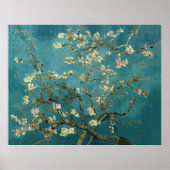 Van Gogh Blossoming Almond Tree  Fine Art Poster (Voorkant)