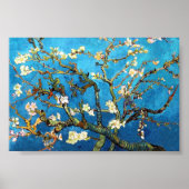 Van Gogh Blossoming Almond Tree Fine Art Poster (Voorkant)