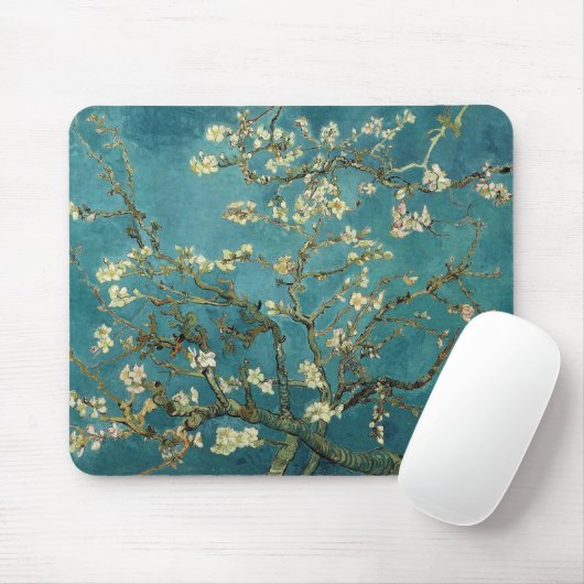 Van Gogh Blossoming Almond Tree Muismat (Met muis)