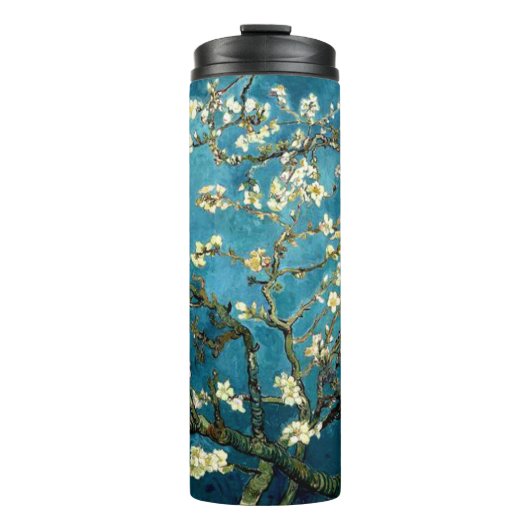 Van Gogh Blossoming Almond Tree Thermosbeker (Voorkant)