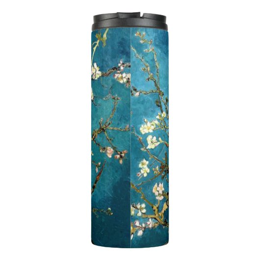 Van Gogh Blossoming Almond Tree Thermosbeker (Achterkant)