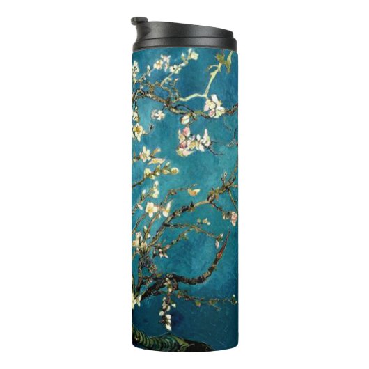 Van Gogh Blossoming Almond Tree Thermosbeker (Geroteerd rechts)