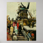 Van Gogh - Blute-Fin Mill Poster (Voorkant)