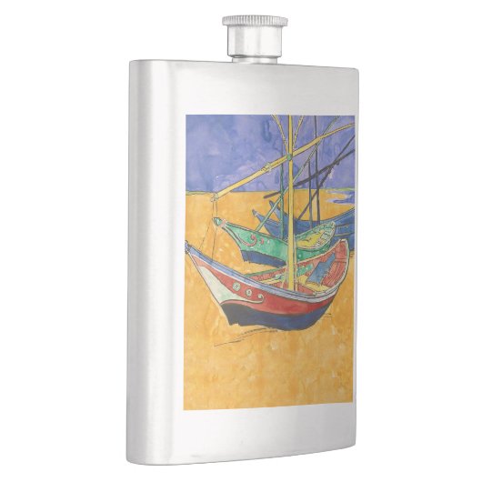 Van Gogh Boats Impressionisme Beach Flacon (Rechts)