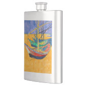 Van Gogh Boats Impressionisme Beach Flacon (Links)