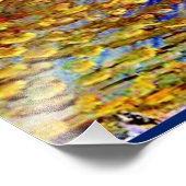 Van Gogh - Boeket Bloemen in een Blauwe Vaas Foto Afdruk (Hoek)